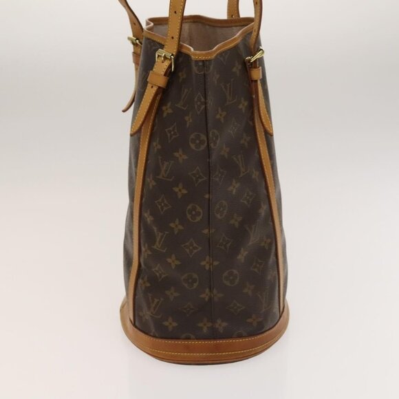 LOUIS VUITTON Monogram Bucket GM Shoulder Bag LV Auth - Picture 5 of 16